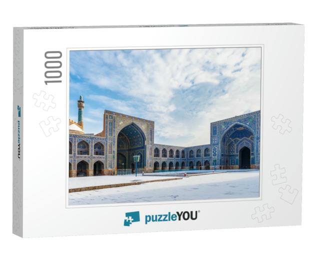 Shah Mosque Jameh Abbasi Mosque, Imam Mosque is a Mosque... Jigsaw Puzzle with 1000 pieces