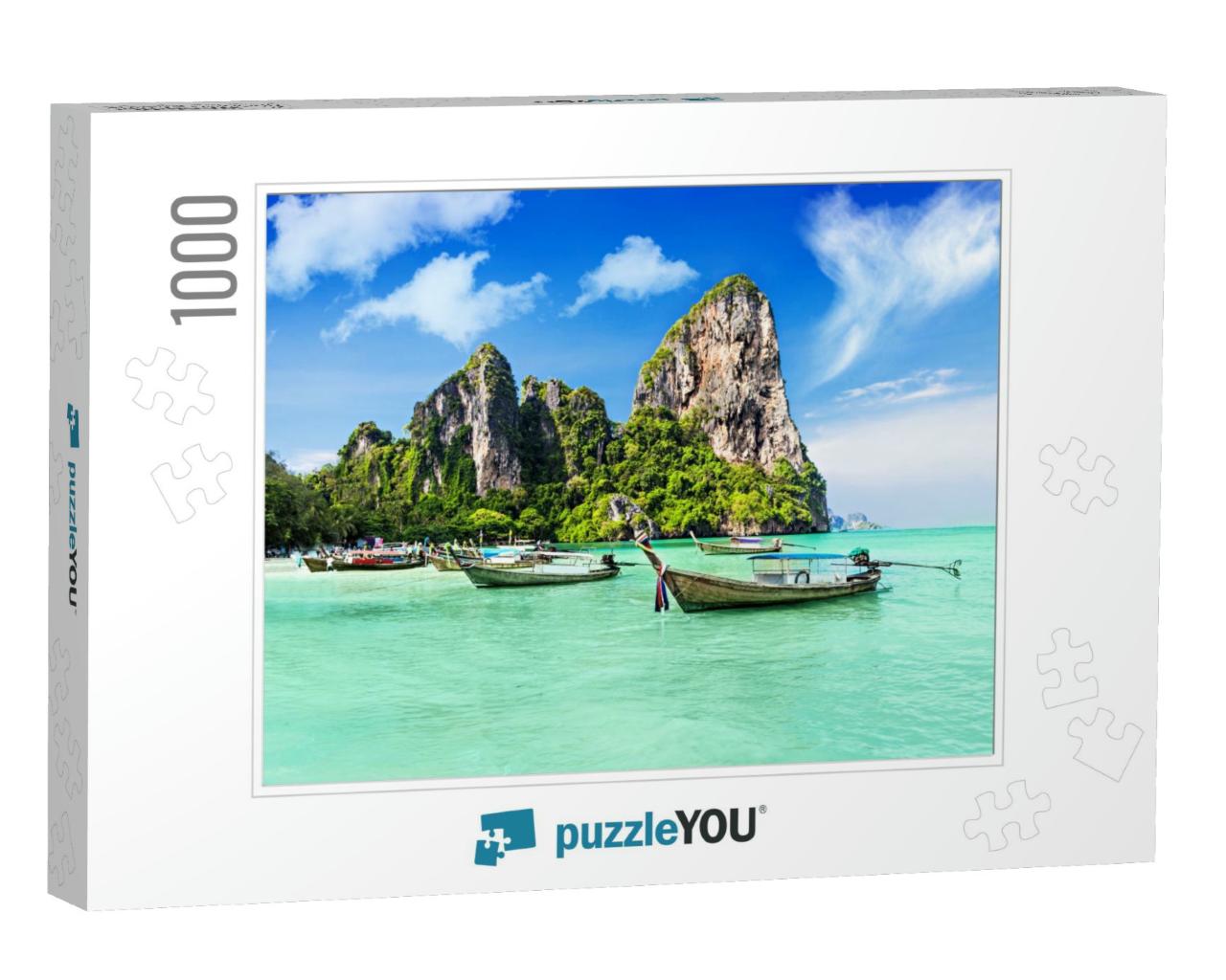 Summer Beach Thailand... Jigsaw Puzzle with 1000 pieces