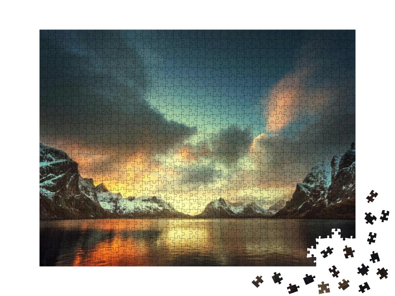 Lofoten Islands, Norway... Jigsaw Puzzle with 1000 pieces