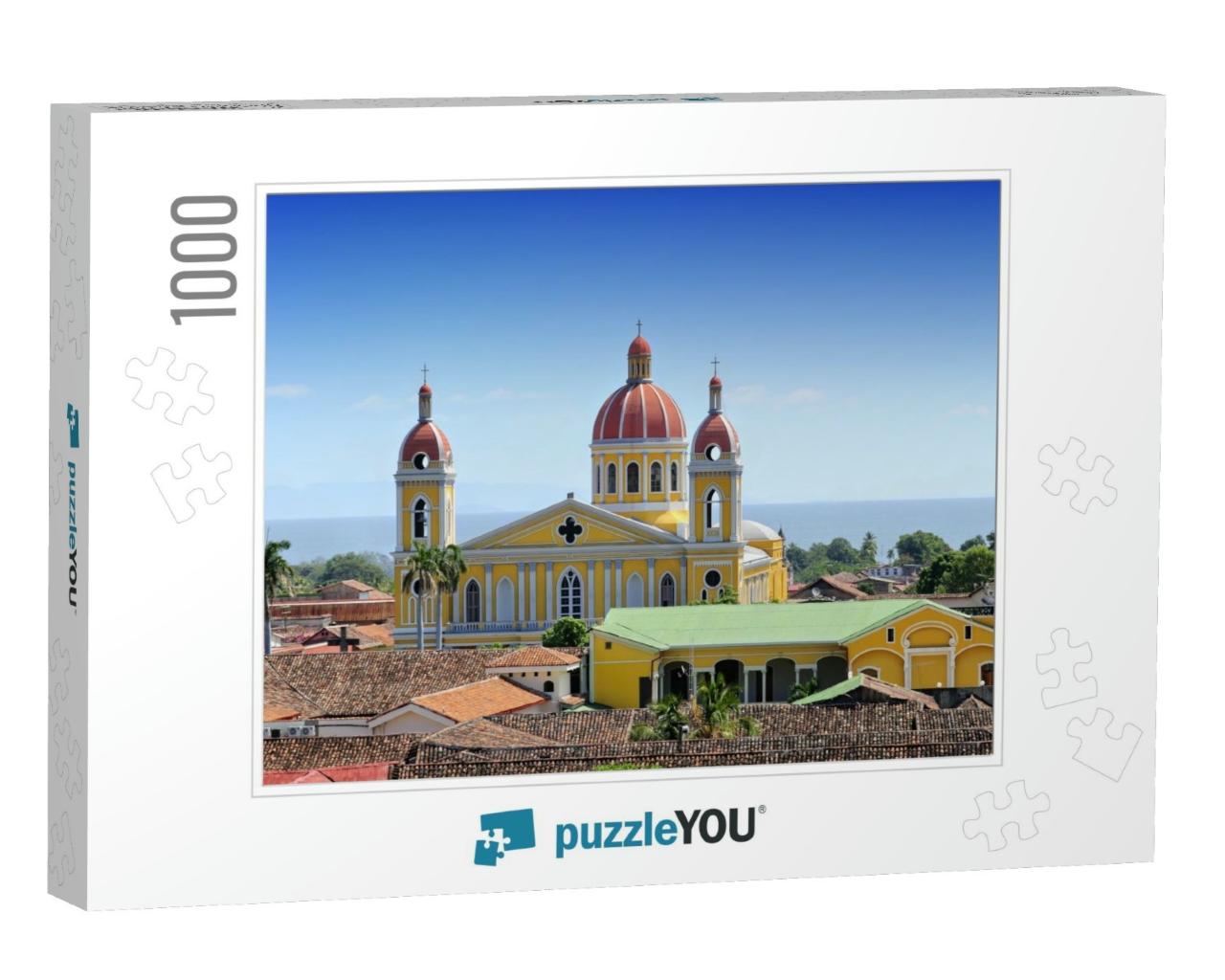 Cathedral of Granada, Nicaragua, Central America... Jigsaw Puzzle with 1000 pieces