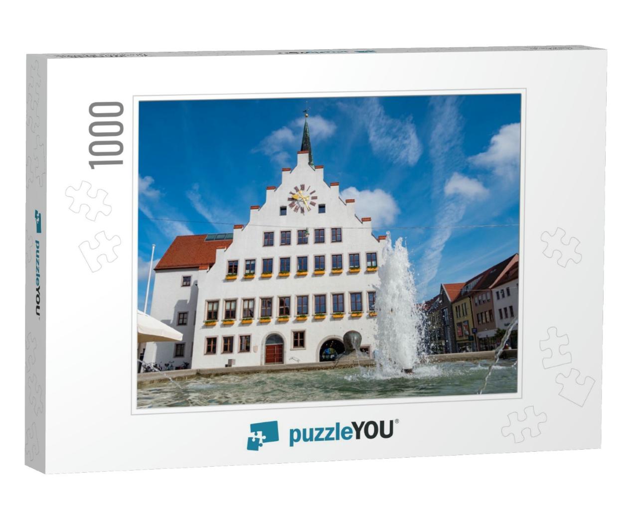 Town Hall of Neumarkt in the Upper Palatinate... Jigsaw Puzzle with 1000 pieces