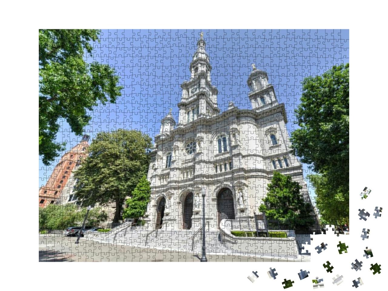 Cathedral of the Blessed Sacrament in Sacramento, Califor... Jigsaw Puzzle with 1000 pieces