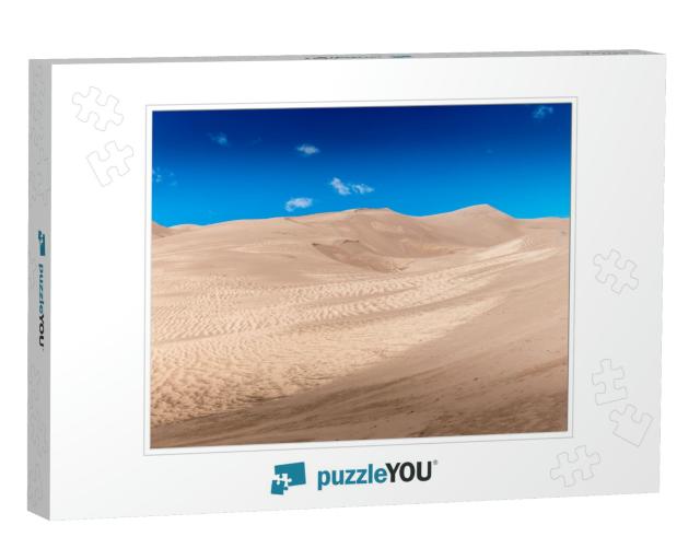 Panoramic View of Great Sand Dunes National Park... Jigsaw Puzzle