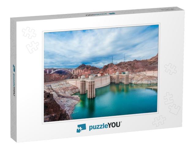 View of the Hoover Dam in Nevada, Usa... Jigsaw Puzzle