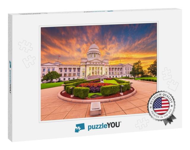 Little Rock, Arkansas, USA At the State Capitol... Jigsaw Puzzle