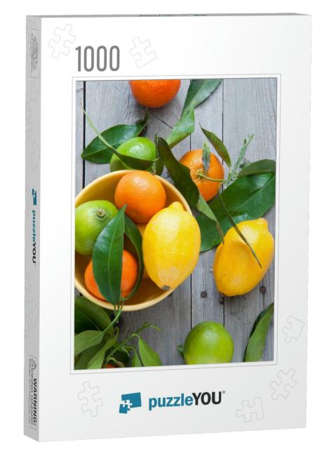 Tangerines, Lemons & Limes... Jigsaw Puzzle with 1000 pieces