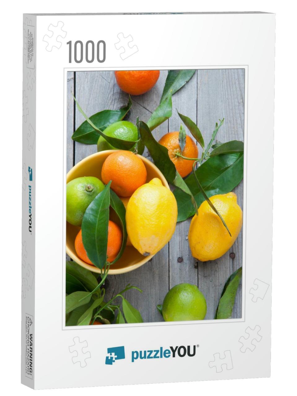 Tangerines, Lemons & Limes... Jigsaw Puzzle with 1000 pieces