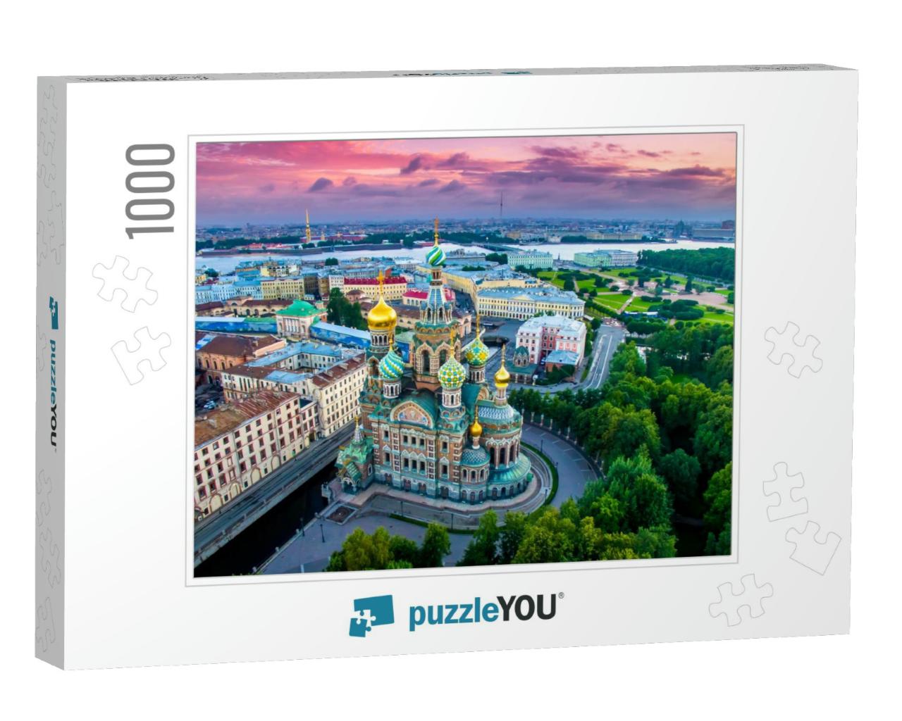 Saint-Petersburg. Russia. Panorama of St. Petersburg At t... Jigsaw Puzzle with 1000 pieces