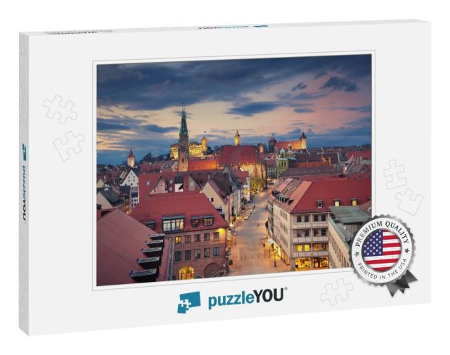 Nuremberg. Image of Historic Downtown of Nuremberg, Germa... Jigsaw Puzzle