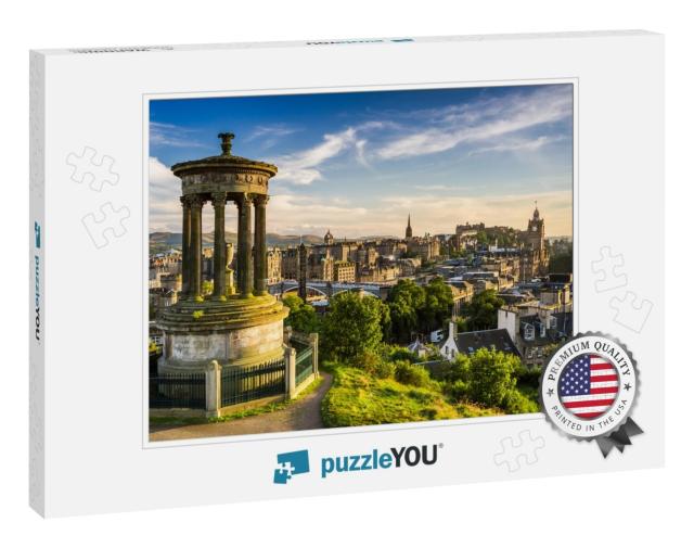 Beautiful View of the City of Edinburgh... Jigsaw Puzzle