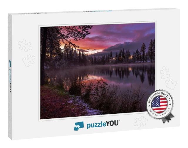 Lassen Volcanic National Park in California... Jigsaw Puzzle