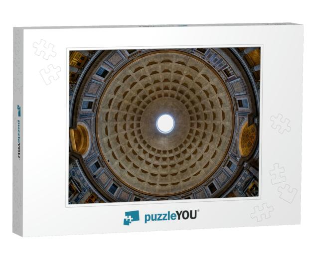 Pantheon Ceiling in Rome... Jigsaw Puzzle