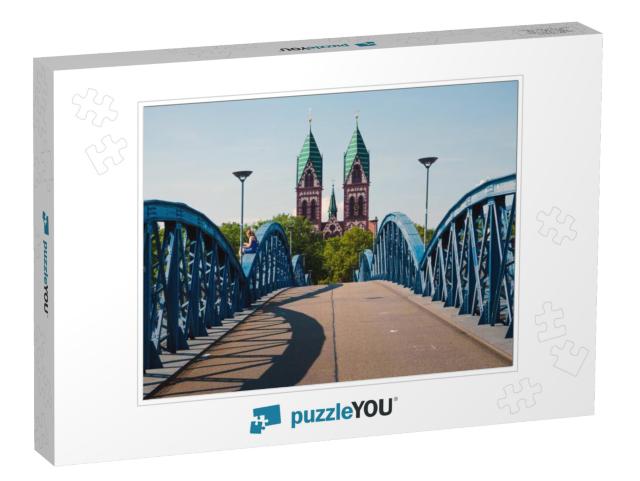 Herz Jesu Kirche, Freiburg, Germany... Jigsaw Puzzle