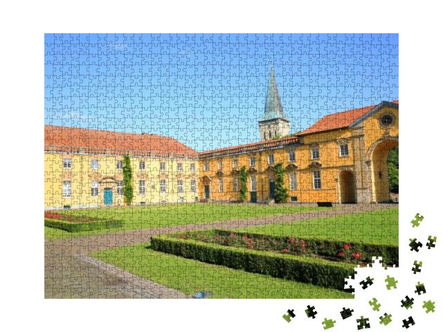 The Historic Castle Osnabrueck in Niedersachsen, Germany... Jigsaw Puzzle with 1000 pieces