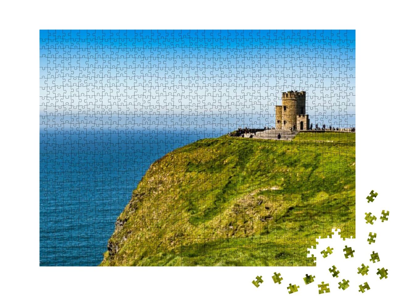 Ireland O'brien's Tower, Marks the Highest Point of the C... Jigsaw Puzzle with 1000 pieces