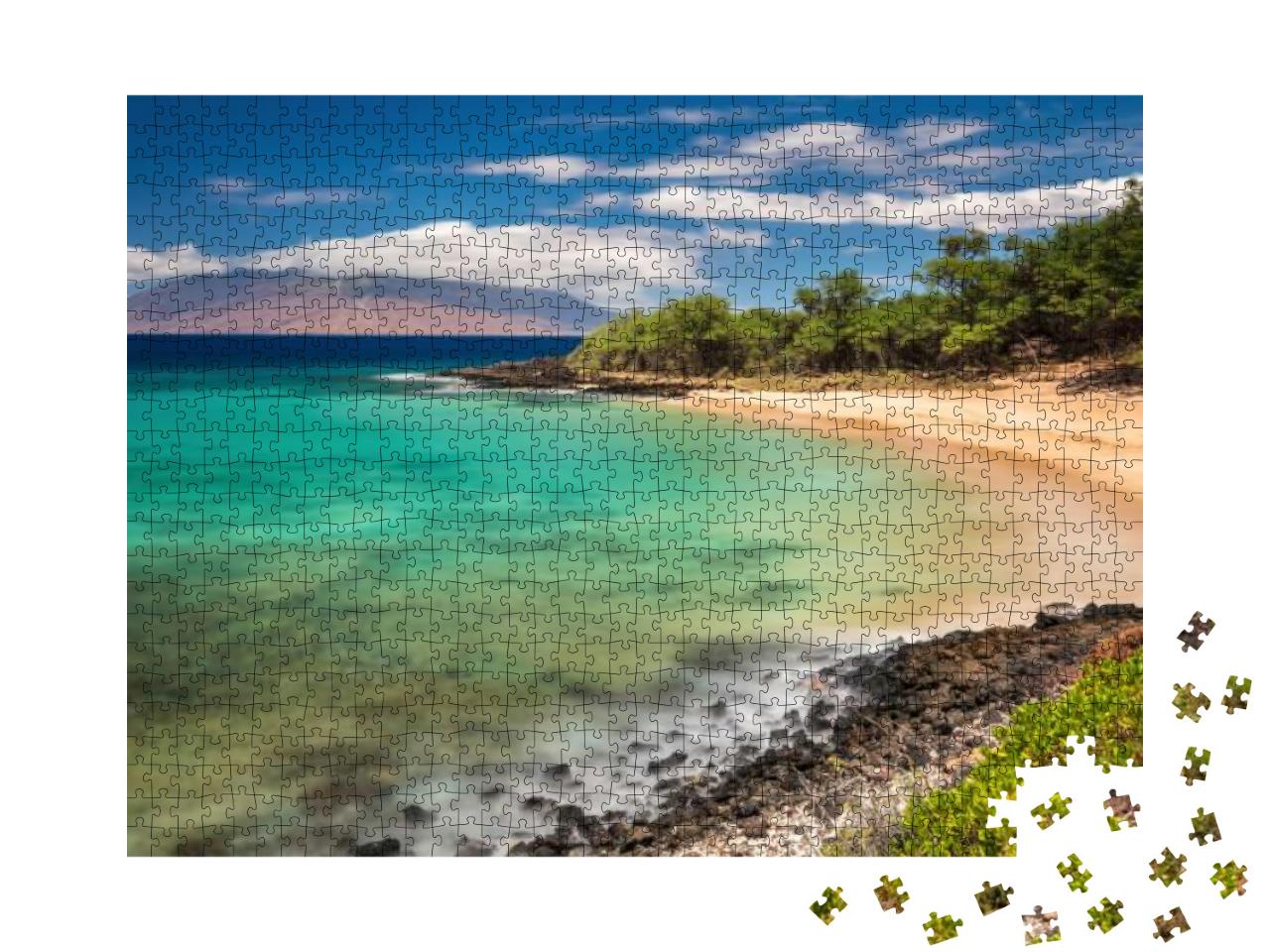 Little Beach, Maui, Hawaii... Jigsaw Puzzle with 1000 pieces