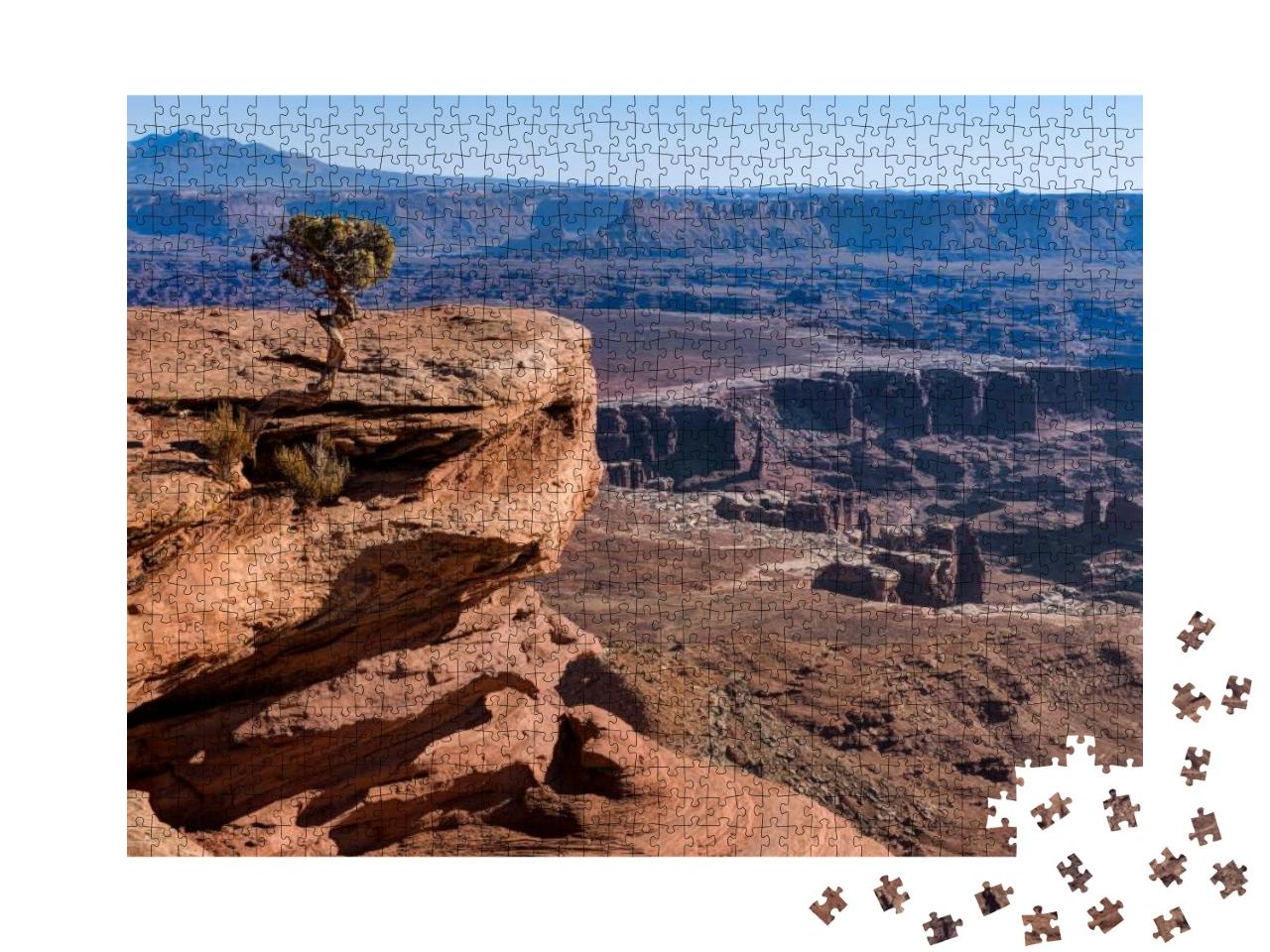 View from Grand View Point, Canyonlands National Park, Ut... Jigsaw Puzzle with 1000 pieces