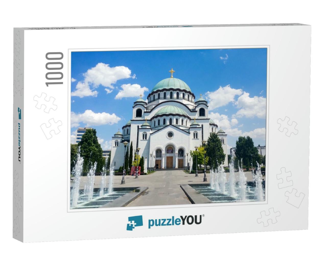 Church of Saint Sava in Belgrade, Serbia, One of the Larg... Jigsaw Puzzle with 1000 pieces