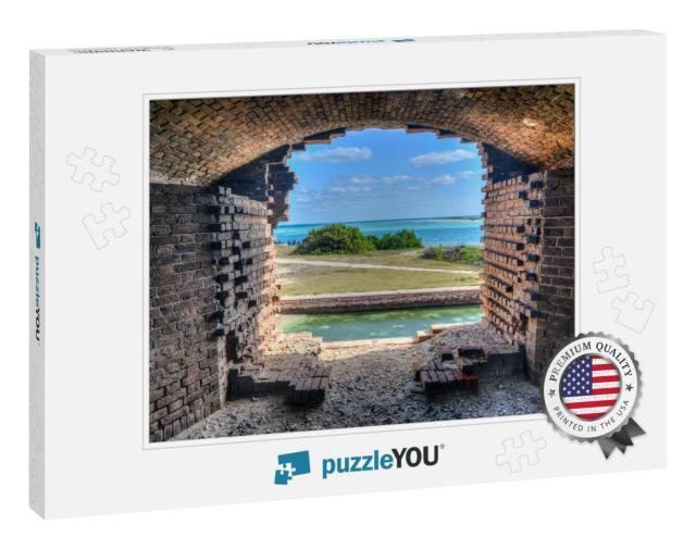 Window to the Ocean At Fort Jefferson At the Dry Tortugas... Jigsaw Puzzle