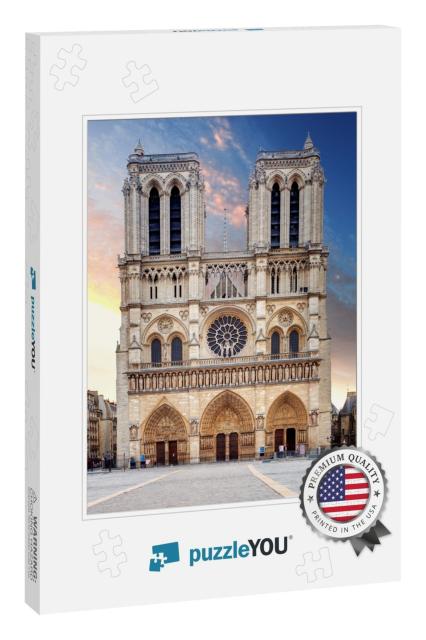 Notre Dame Cathedral - Paris... Jigsaw Puzzle