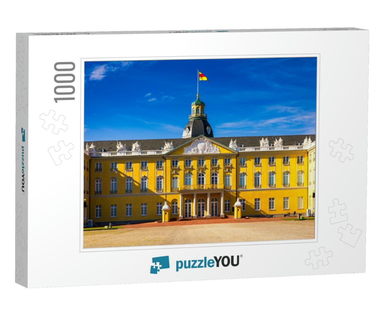 Karlsruhe Palace. the 18th Century Karlsruhe Palace Germa... Jigsaw Puzzle with 1000 pieces
