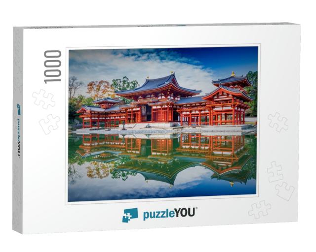 Uji, Kyoto, Japan - Famous Byodo-In Buddhist Temple, a UN... Jigsaw Puzzle with 1000 pieces