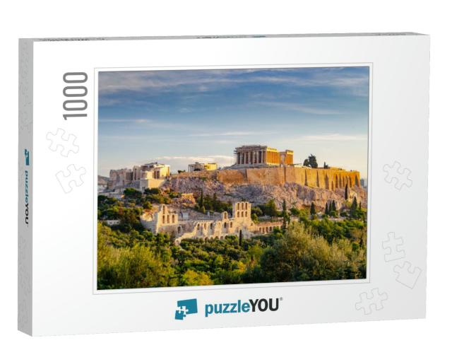 Athens, Greece... November 4, 2018 Famous Athens Landmark... Jigsaw Puzzle with 1000 pieces