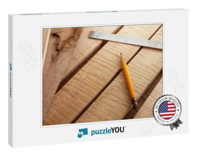 Woodworking with Curly Maple or Tiger Maple a Sought Afte... Jigsaw Puzzle