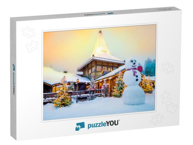 Santa Claus Village Lapland Finland... Jigsaw Puzzle