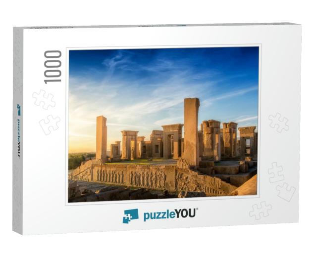Persepolis Old Persian Parsa Was the Ceremonial Capital o... Jigsaw Puzzle with 1000 pieces