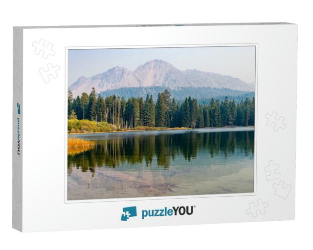 Lake View in Lassen Volcanic National Park, California... Jigsaw Puzzle