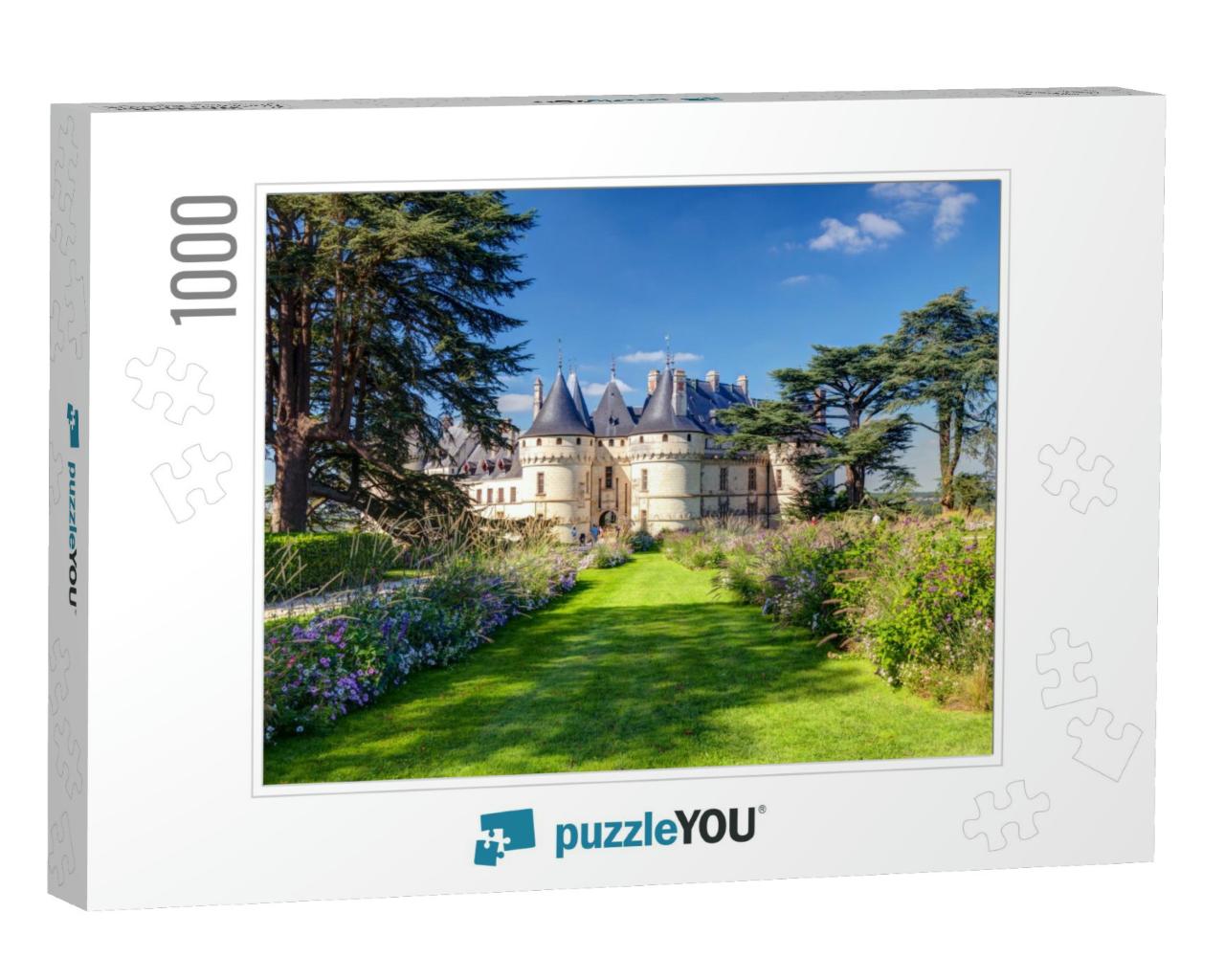 Panorama of Chateau De Chaumont-Sur-Loire in Summer, Loir... Jigsaw Puzzle with 1000 pieces