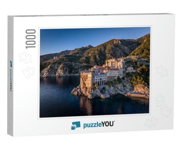 Mount Athos - Holy Mountain... Jigsaw Puzzle with 1000 pieces