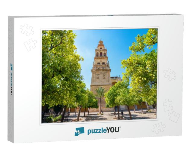 Famous Bell Tower La Mezquita Mosque Cathedral & Courtyar... Jigsaw Puzzle