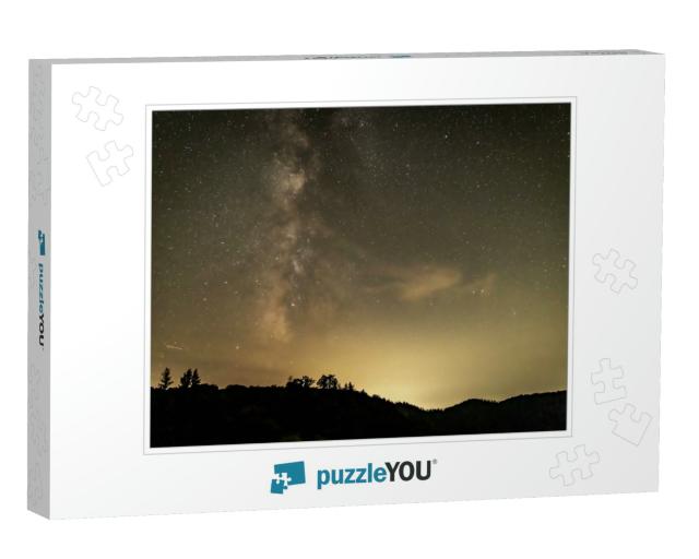 The Milky Way from a Dark Sky Location At Gunnison Nation... Jigsaw Puzzle