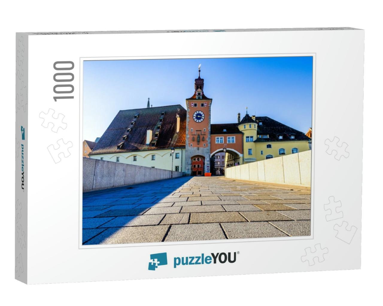Famous Old Town Regensburg - Bavaria... Jigsaw Puzzle with 1000 pieces