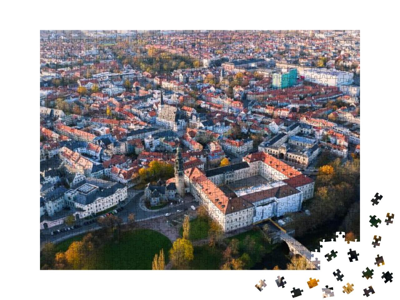 Weimar from Above... Jigsaw Puzzle with 1000 pieces