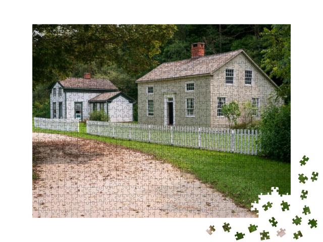 The Historic Hale Farm Village in Ohio's Only National Pa... Jigsaw Puzzle with 1000 pieces