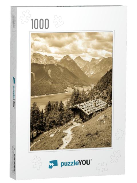 Achenes Lake in Austria - Pertisau... Jigsaw Puzzle with 1000 pieces