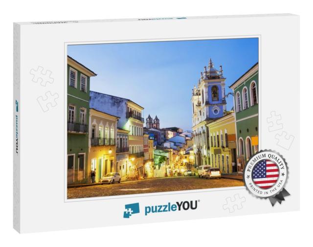 Colorful Colonial Houses At the Historic District of Pelo... Jigsaw Puzzle