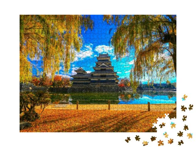 Matsumoto Castle is One of Japan's Premier Historic Castl... Jigsaw Puzzle with 1000 pieces
