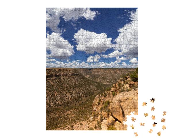 Mesa Verde National Park, Colorado, Usa. Canyon Landscape... Jigsaw Puzzle with 1000 pieces