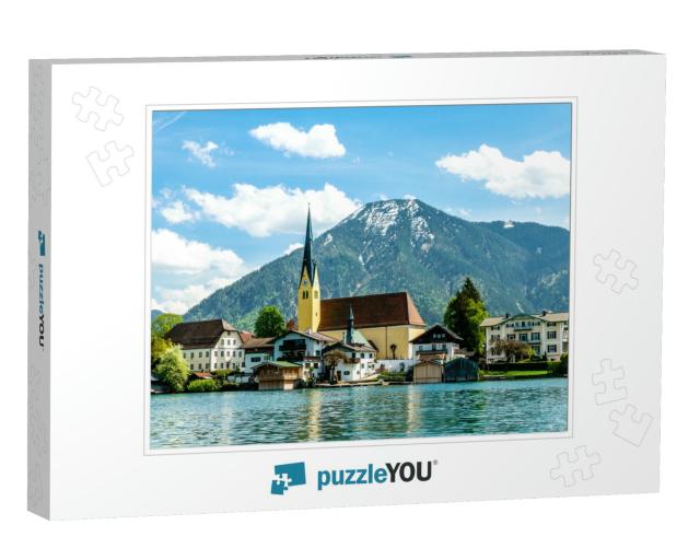 Tegernsee Lake in Bavaria - Germany - Photo... Jigsaw Puzzle