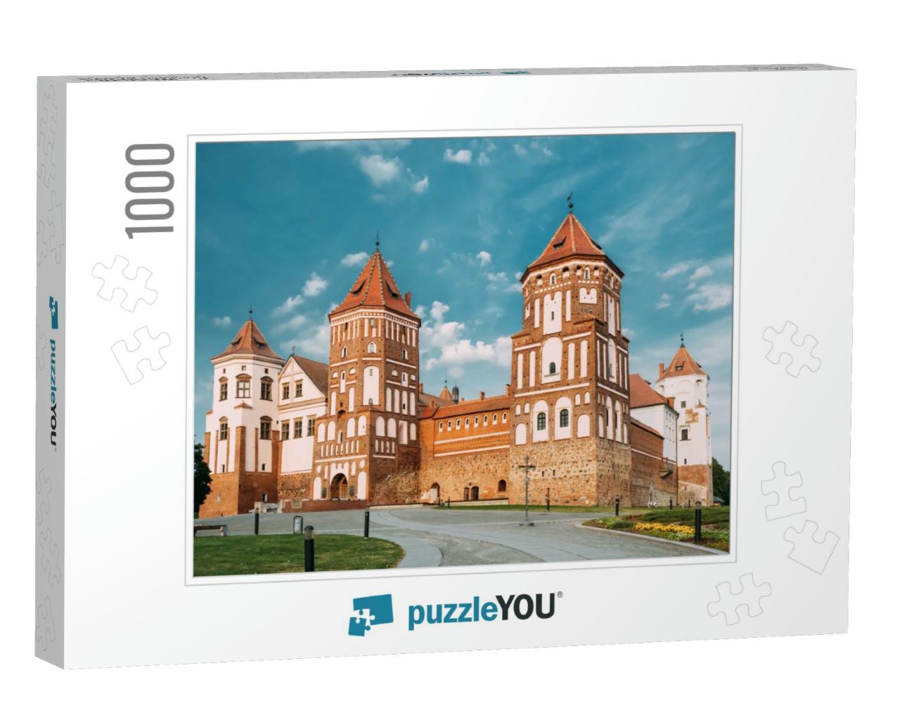 Mir, Belarus. Mir Castle Complex. Architectural Ensemble... Jigsaw Puzzle with 1000 pieces