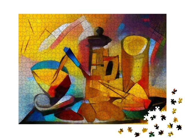Alternative Reproductions of Famous Paintings by Picasso... Jigsaw Puzzle with 1000 pieces