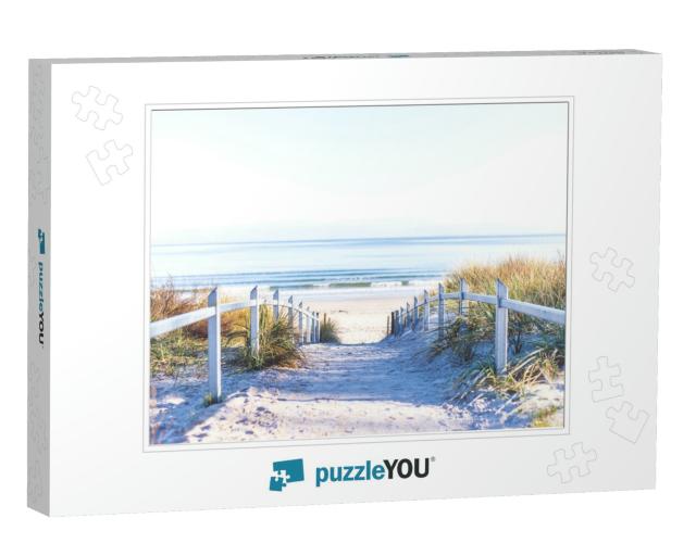 Path to the Beach At Baltic Sea... Jigsaw Puzzle