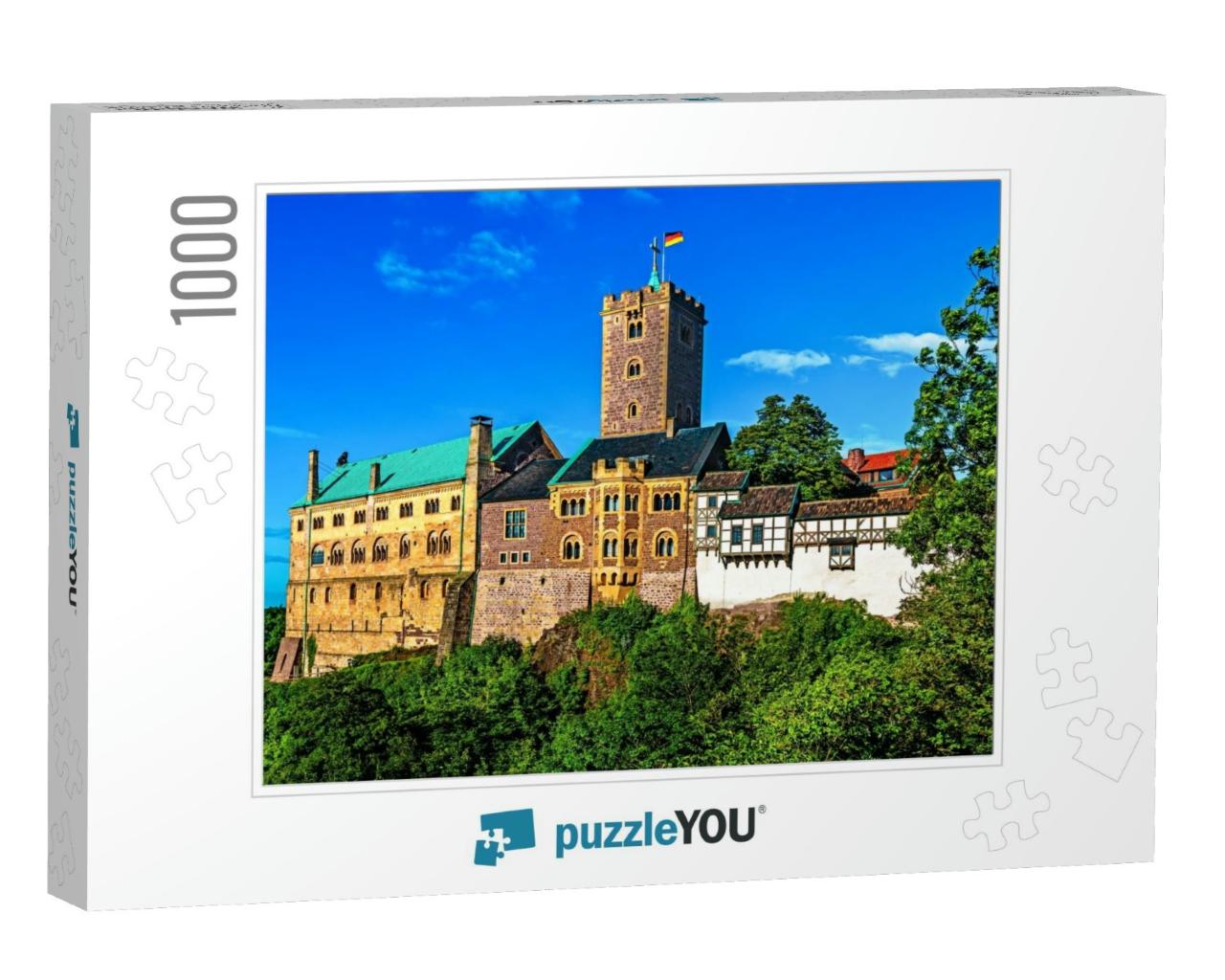 Wartburg Castle in Eisenach, Thuringia, Germany... Jigsaw Puzzle with 1000 pieces