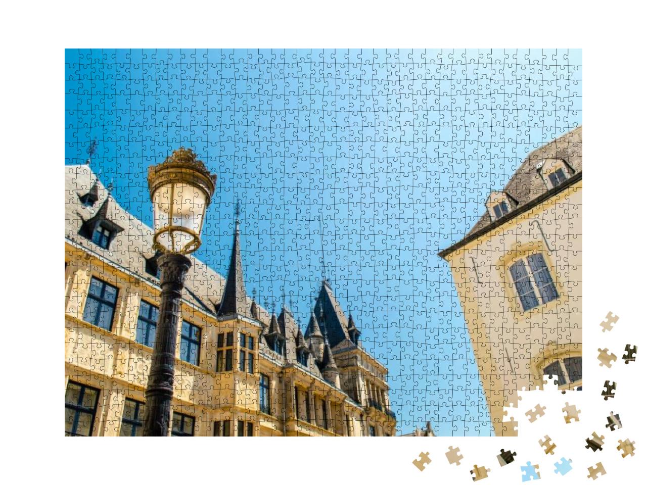 Grand Ducal Palace, Luxembourg... Jigsaw Puzzle with 1000 pieces
