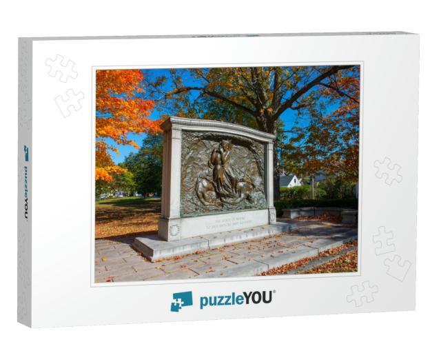 Memorial of the Soldiers & Sailors of the State of Maine... Jigsaw Puzzle