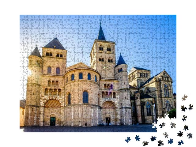 Historic Old Town of Trier in Germany... Jigsaw Puzzle with 1000 pieces